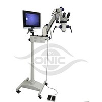 [해외] ENT Operating Microscope 5 Step, 45° Binoculars,Floor Type,LED Screen, HD Camera,Beam Splitter,LED Illumination