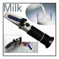[해외] Milk Concentration Refractometer Tester 0-20% Scale with Automatic Temperature Compensation