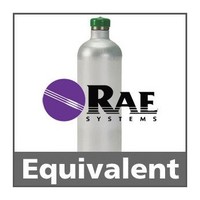 [해외] RAE Systems 600-0050-007 Calibration Gas: 2.5% vol. Methane, 18% Oxygen, 50 ppm Carbon Monoxide, 10 ppm Hydrogen Sulfide, Balance Nitrogen