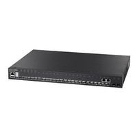 [해외] ECS4510-28F - 24 dual speed GE/FE SFP ports, 2 10G SFP+ ports, option for extra 2 10G SFP+ ports, Layer 2 managed switch, rack 19