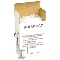 [해외] PAC Strapping SP-P-AMZ Plastic Strapping Kit, 3000 Length x 1/2 Wide, 300 Plastic Buckles and Tensioner Tool, Black