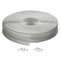 [해외] M-D Building Products Not Available 3822 Vinyl Garage Door Top and Sides Seal, 30 Feet, White