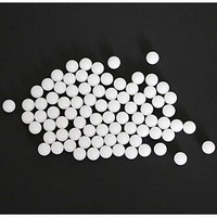 [해외] Cowmole Co. Ball Valve - 6mm 500pcs Solid Delrin (POM) Plastic Balls for Valve Components, Bearings, Gas/Water Application