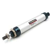 [해외] Baomain Mini Air Cylinder MAL 25 X 100 Single Male Thread Rod Dual Action 25 Bore 100 Stroke