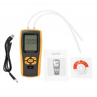 [해외] Differential Pressure Meter GM511 Digital ±10KPa Portable Pressure Gauge USB Data Storage Handheld Differential Pressure Meter