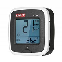 [해외] PM2.5 Detector, KKmoon UNI-T A25M PM2.5 Tester Portable PM2.5 Air Quality Monitor Rechargeable PM2.5 Detector