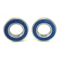 [해외] 15x28x7mm Precision Ball Bearings ABEC 3 Blue Rubber Seals (2)