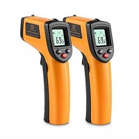 [해외] Infrared Thermometer Temperature Gun, 2 Pack Non-contact Laser Thermometers Instant Read Hand Tool For Kitchen/Outdoor, -58℉～716℉, AC Units Heater Check, AAA Battery Not Included