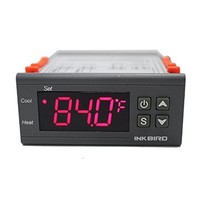 [해외] Inkbird Dual Stage 12V(DC) Digital Temperature Controller Fahrenheit Thermostat