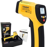 [해외] ennoLogic Temperature Gun Dual Laser Non-Contact Infrared Thermometer -58°F to 1202°F - NIST Option Available - Accurate Digital Surface IR Thermometer eT650D