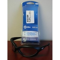[해외] Miller 238979 Safety Glasses Clear Lens/Black Frame by Miller Electric