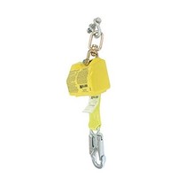 [해외] Miller by Honeywell 8327/8FTYL Retractable Lanyard with Carabiner, 8, Yellow