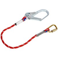 [해외] Miller by Honeywell 1014936/ Restraint Lanyard with Kernmantle Rope, Carabiner and Locking Rebar Hook, 4